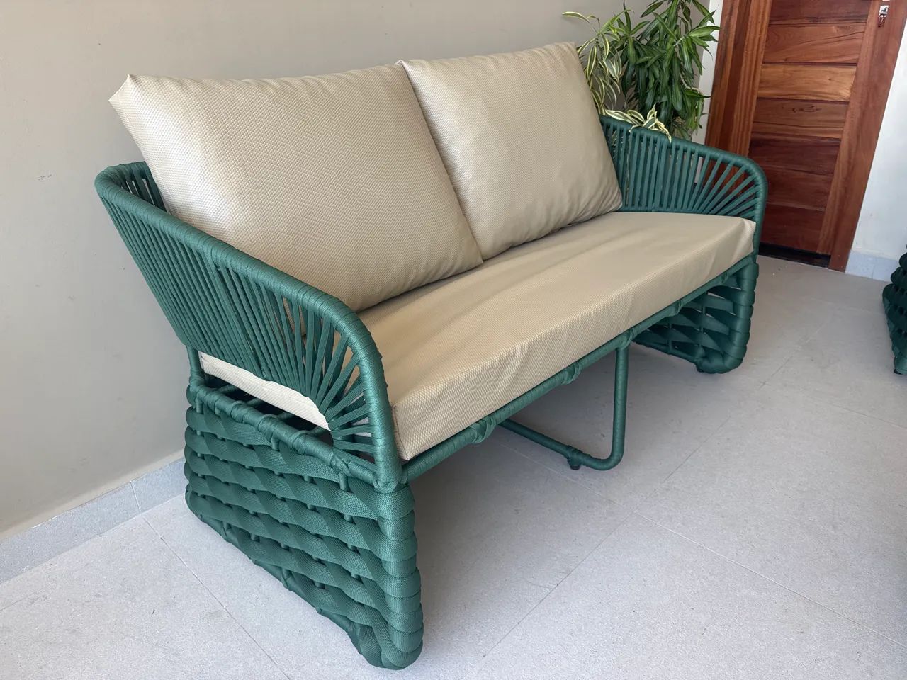 Conjunto de sofá poltronas e centro de mesa  - Foto 3