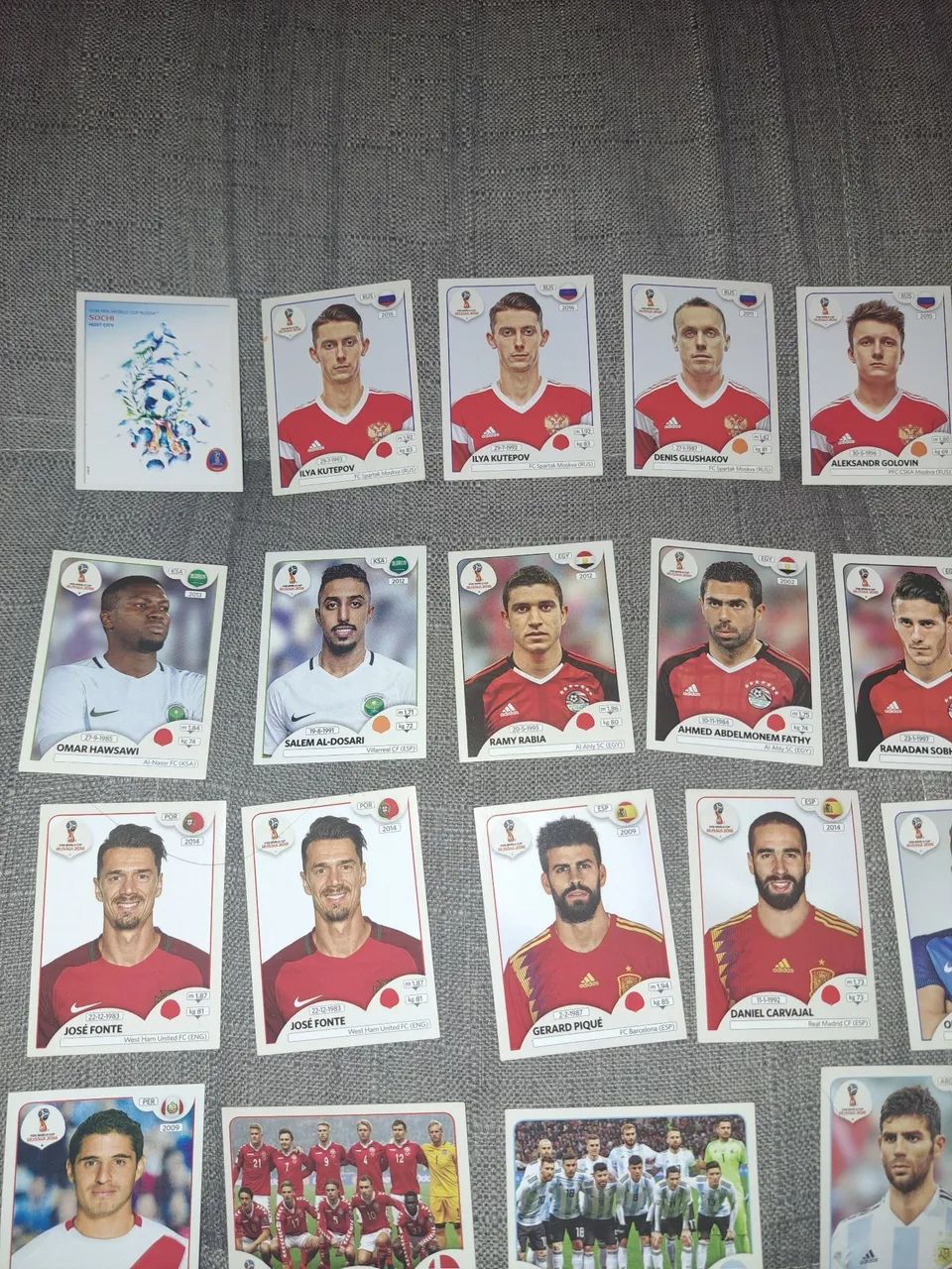 50 Figurinhas Copa do Mundo 2018 - Foto 4