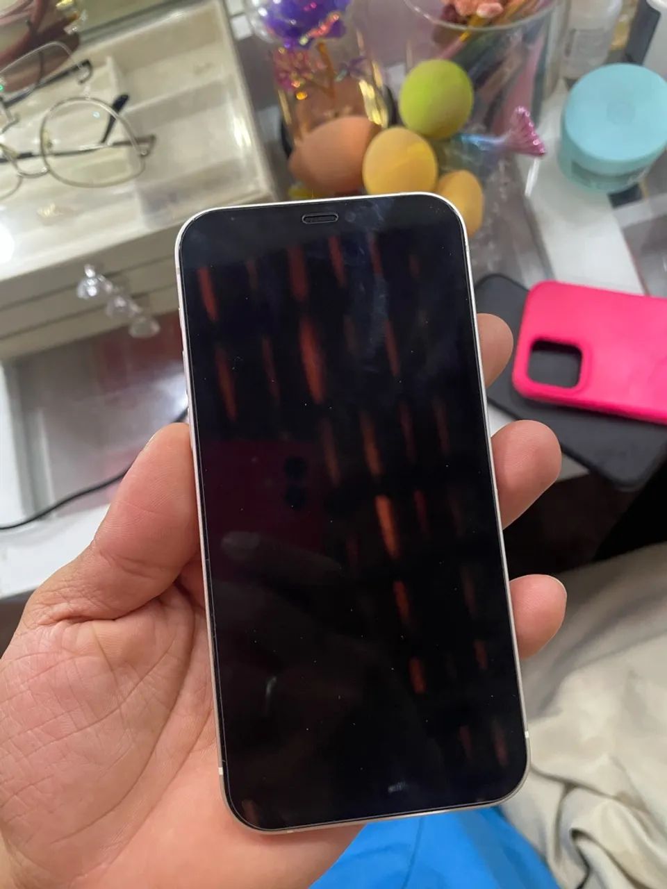 iPhone 12, 128GB (branco) - Foto 4
