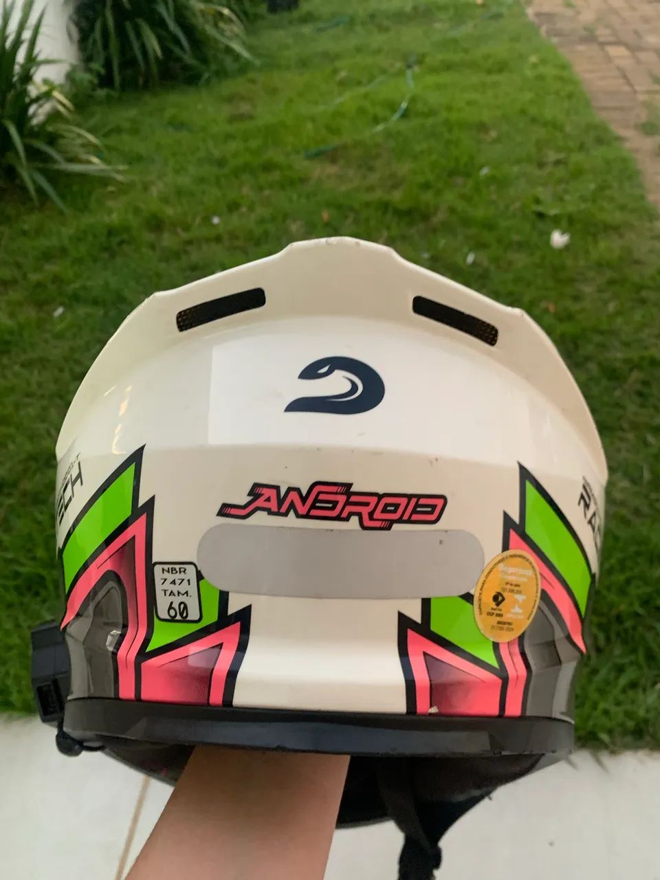 Capacete Race Tech Android  - Foto 3