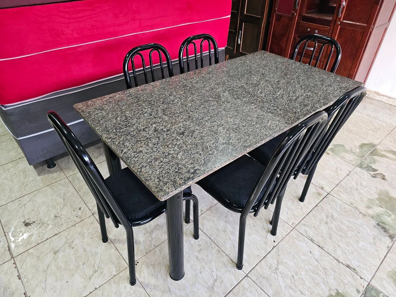 Mesa usada de mármore  - Foto 5