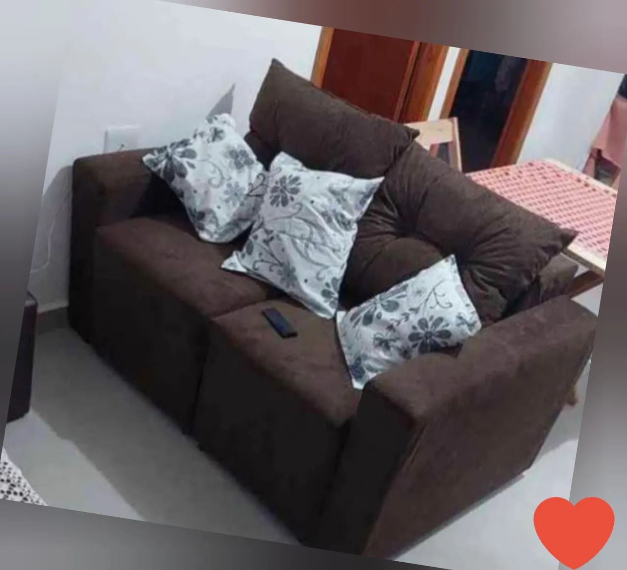 OFERTA DE FÁBRICA: Sofá retrátil 1.40m (PAGAMENTO NQ ENTREGA) - Foto 3