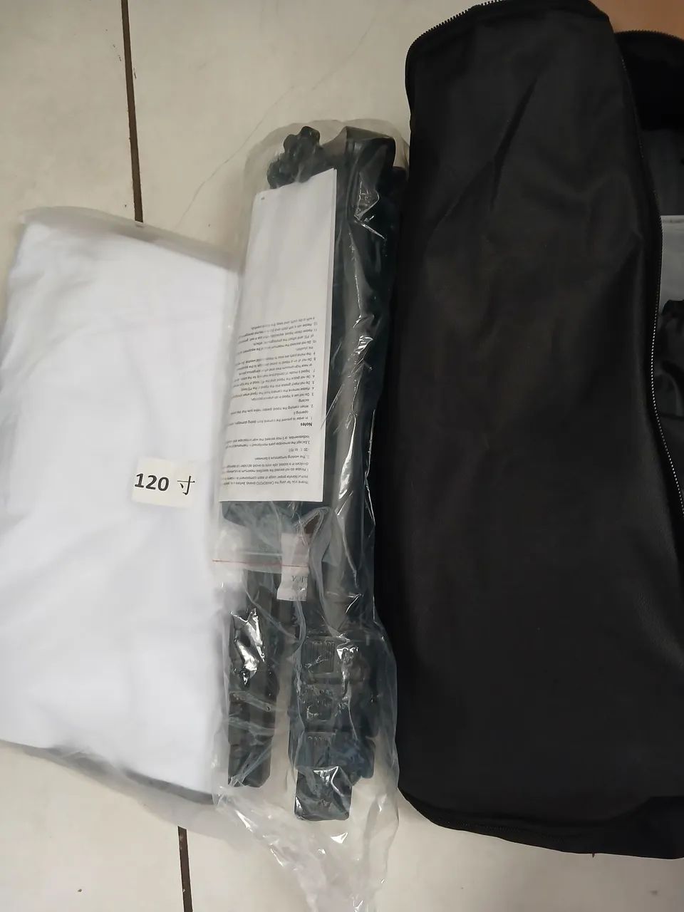 Tela de projeção 120 polegadas com suporte reforçado  - Foto 2