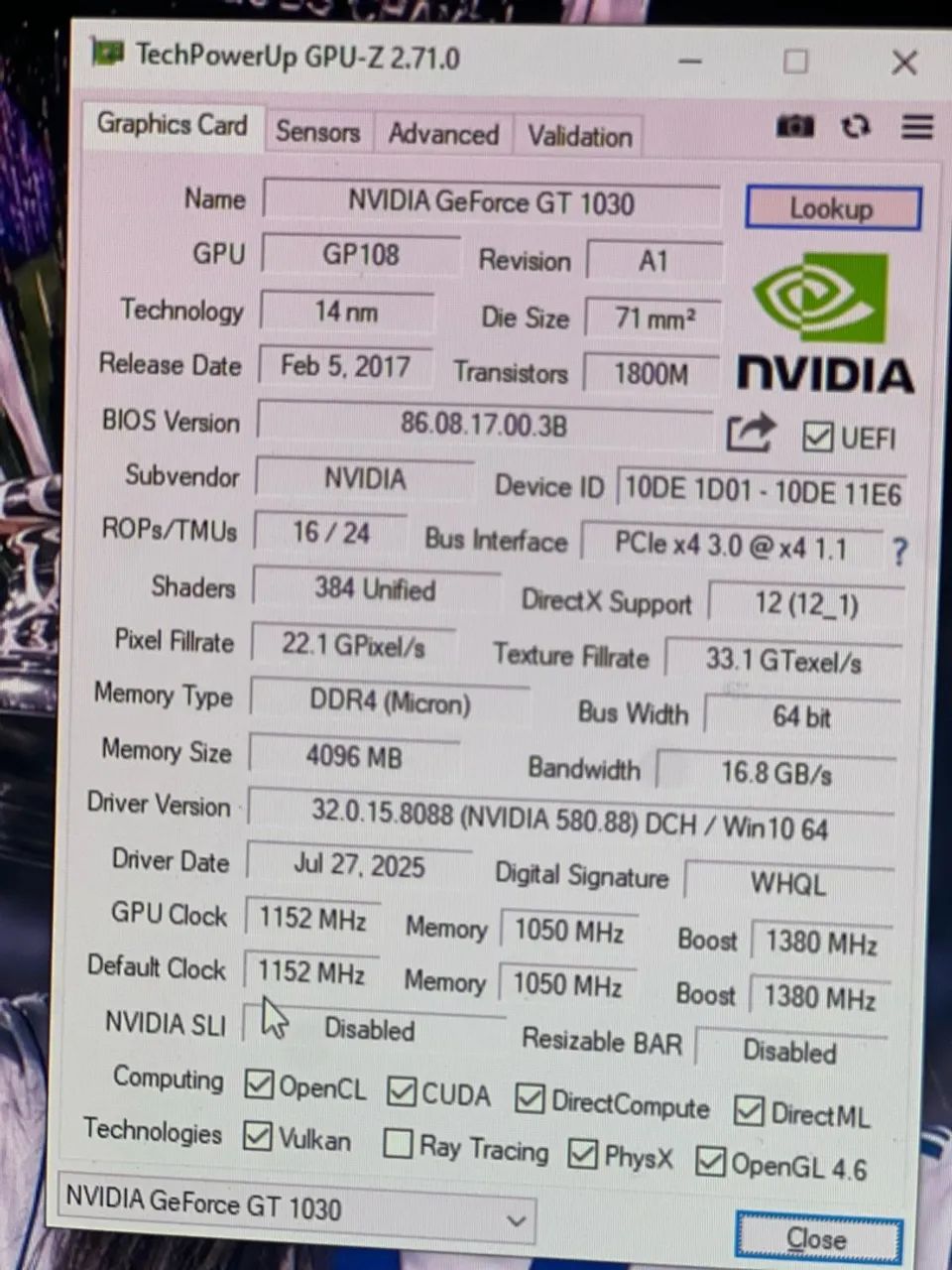 Nvidia GT 1030 4 GB - Foto 5