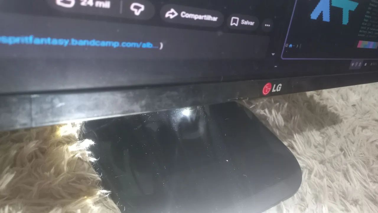 Monitor LG ultrawide usado - Foto 3