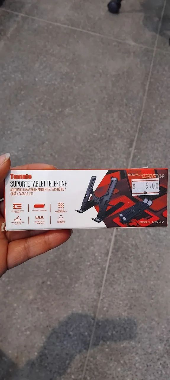 Suporte para Tablet e celular dobrável 