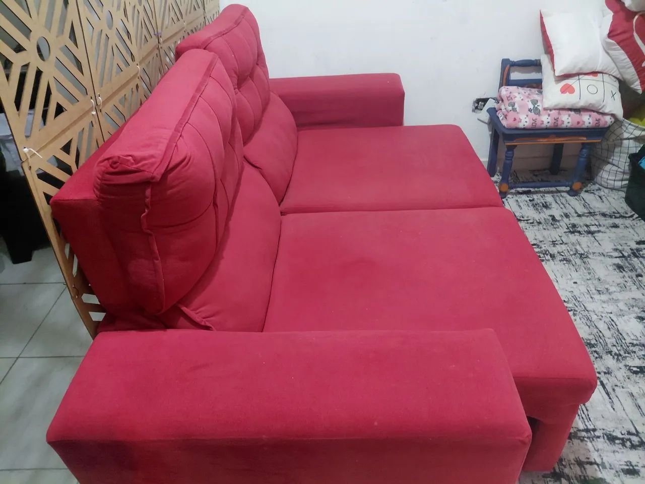 Sofa vermelho  - Foto 2