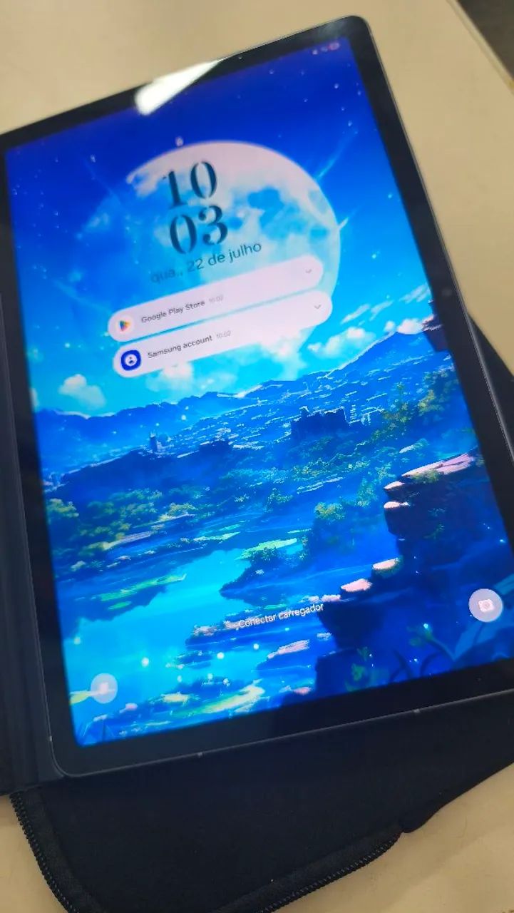 Samsung Tablet S10 FE novo completo com caneta original - Foto 3