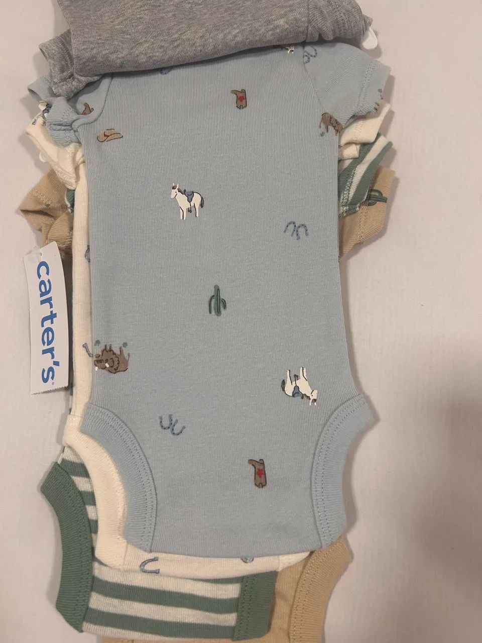 Kit 5 bodys Carter?s Prematuro Novo com etiqueta  - Foto 3