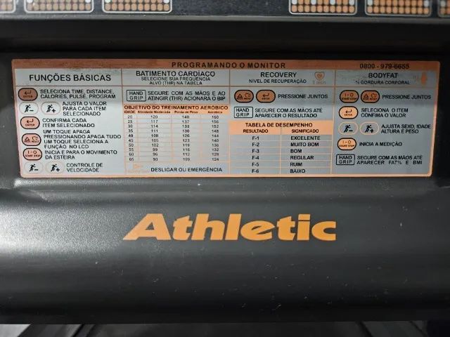 Esteira Elétrica Athletic Advanced 520EE - Foto 4