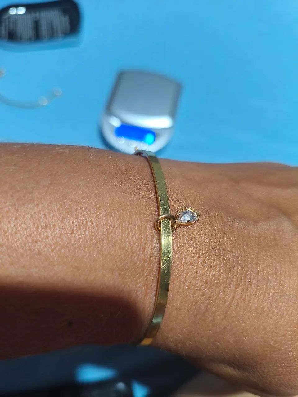 Bracelete de ouro 750 - Foto 3