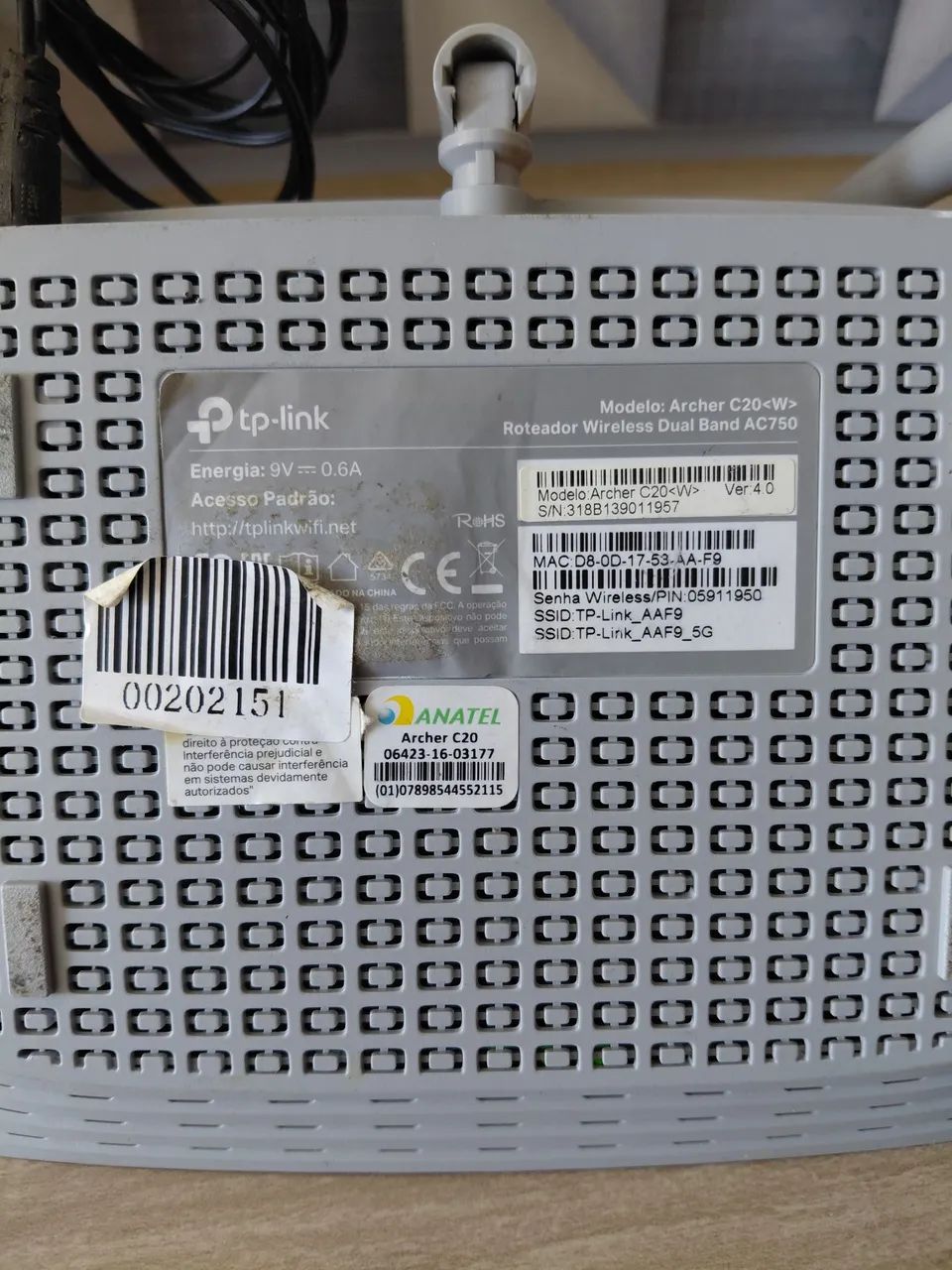 Roteador Wireless Tp-link Archer C20 - Foto 3
