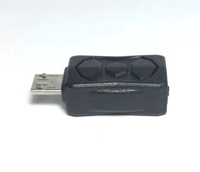 cabo conector mini-b v3 para micro-b v8 adaptador otg plug conector tomada extensão - Foto 5