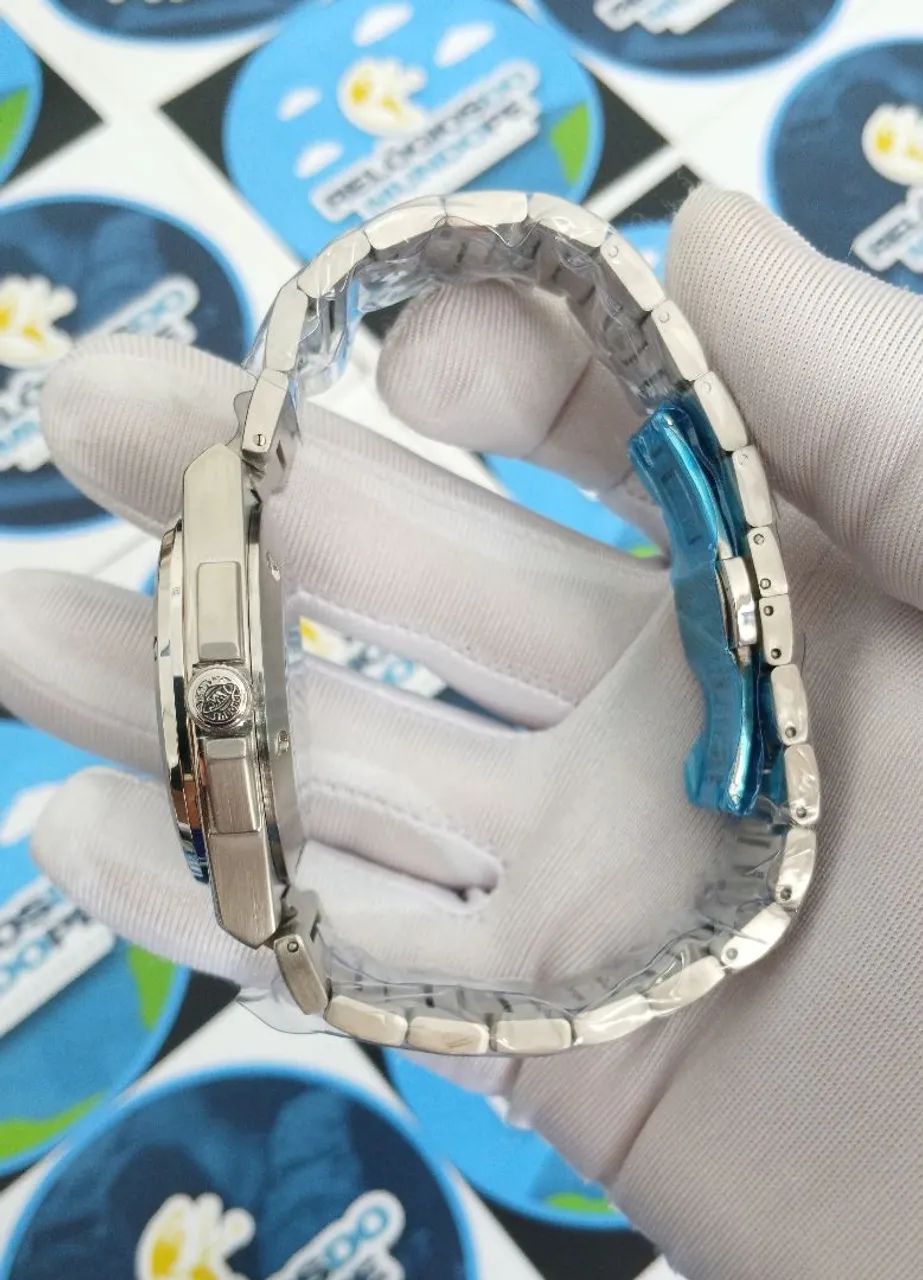 RELÓGIO INGENIEUR AUTOMÁTICO FUNDO PRETO  - Foto 3