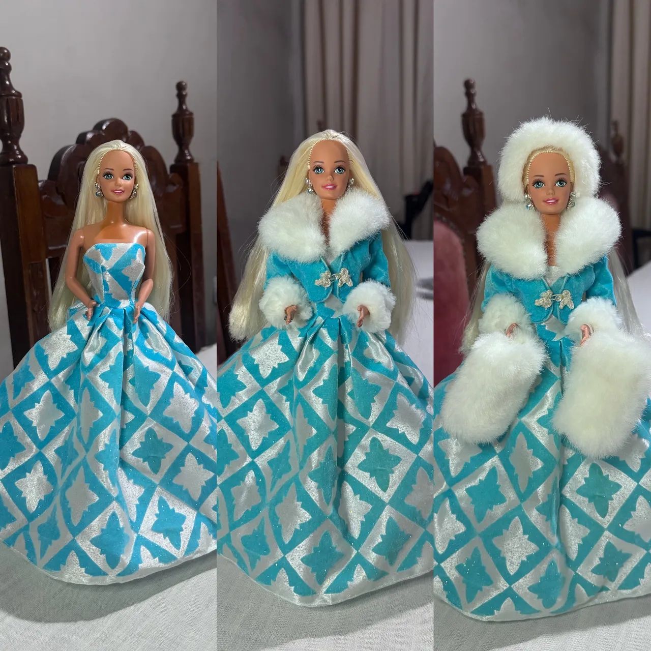 Boneca Barbie 1996 - Winter Renaissance Special Edition - Foto 2