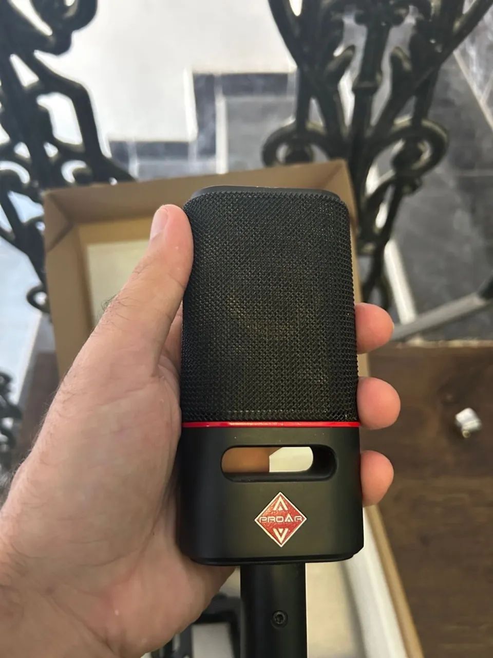 Microfone condensador proar