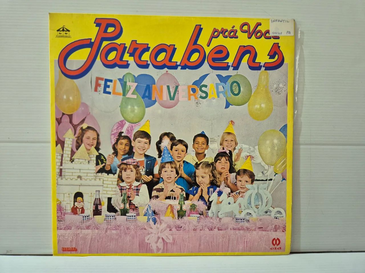 LP Feliz Aniversário Parabéns, CID (novíssimo impecável original) - Foto 3