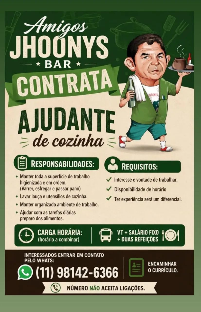 VAGA DE EMPREGO 