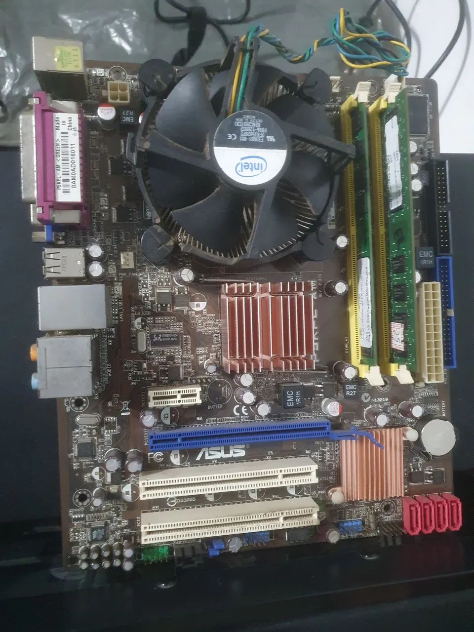 Kit placa mãe, processador e memória Intel E8400 - Foto 3