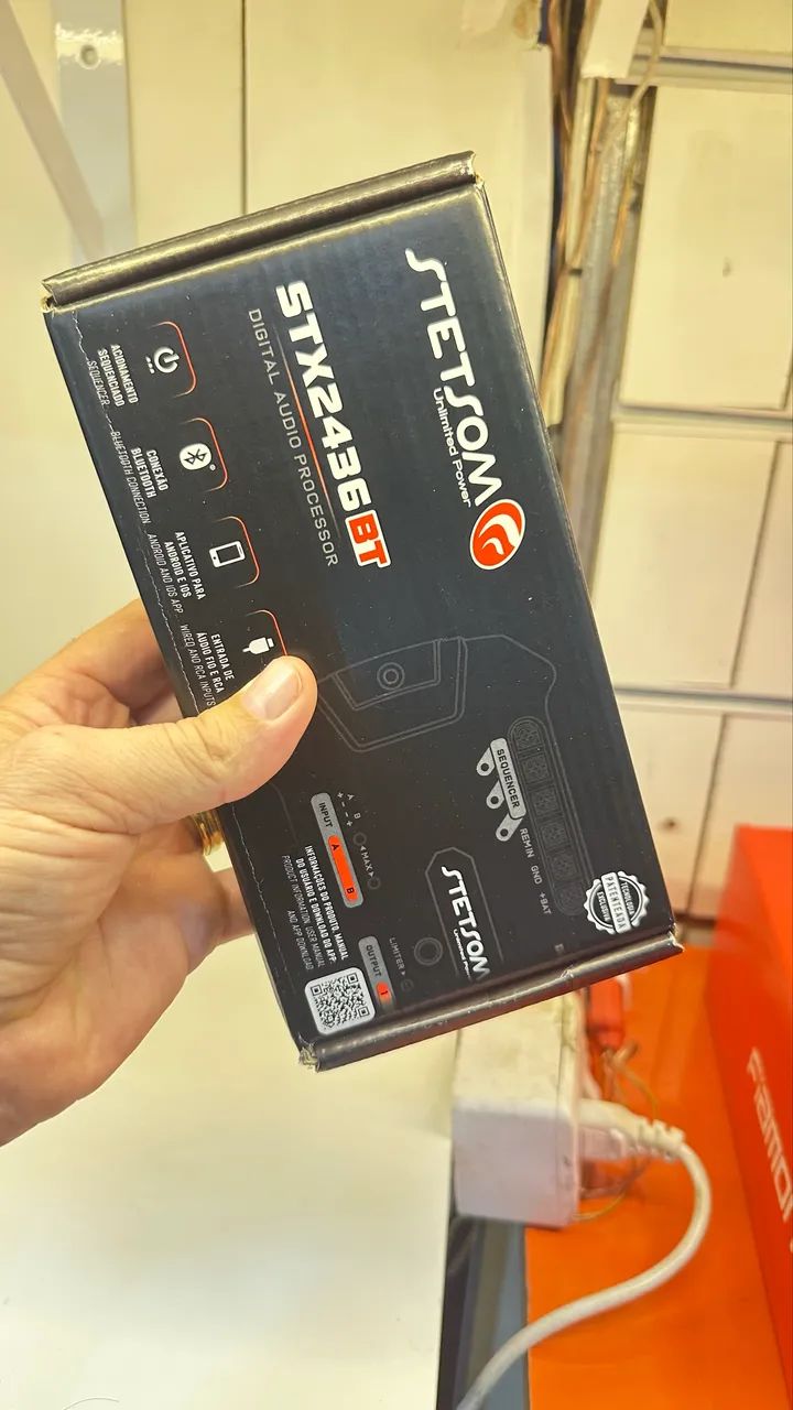 Crossover processador stetsom Stx 2436 novo * - Foto 2
