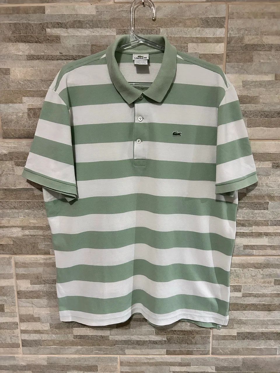 Camisa polo listrada Lascoste 7