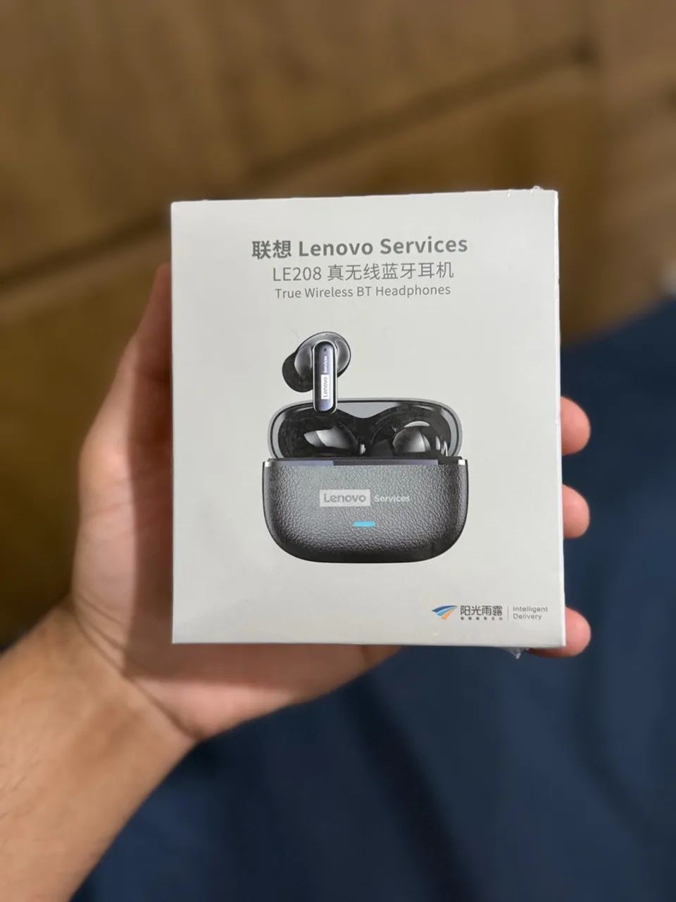Fone Bluetooth Lenovo LE208 Lacrado Original 