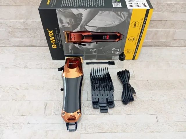 Maquina Profissional Cabelo e Barba B-Max Sem Fio - Foto 2