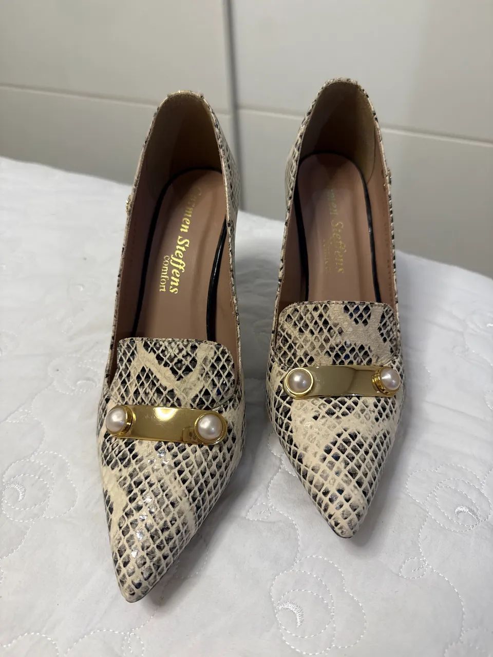 Sapato scarpin Carmen Steffens 