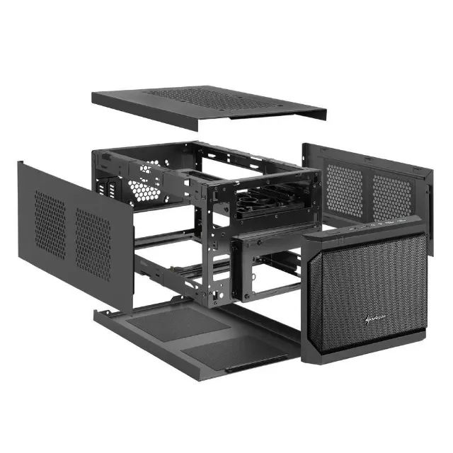 Gabinete Sharkoon Mini ITX QB ONE Novo - Foto 4