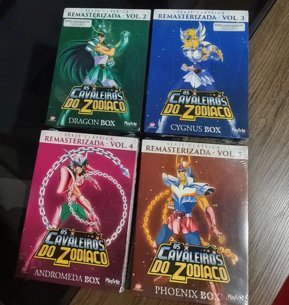 Dvd os Cavaleiros do Zodíaco 