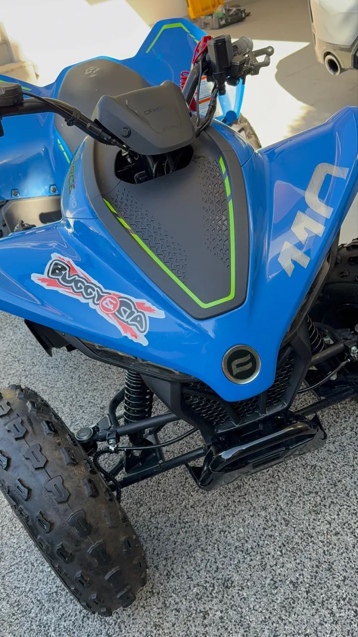 QUADRICICLO CFORCE 110cc injeção eletrônica, freios a disco  - Foto 6