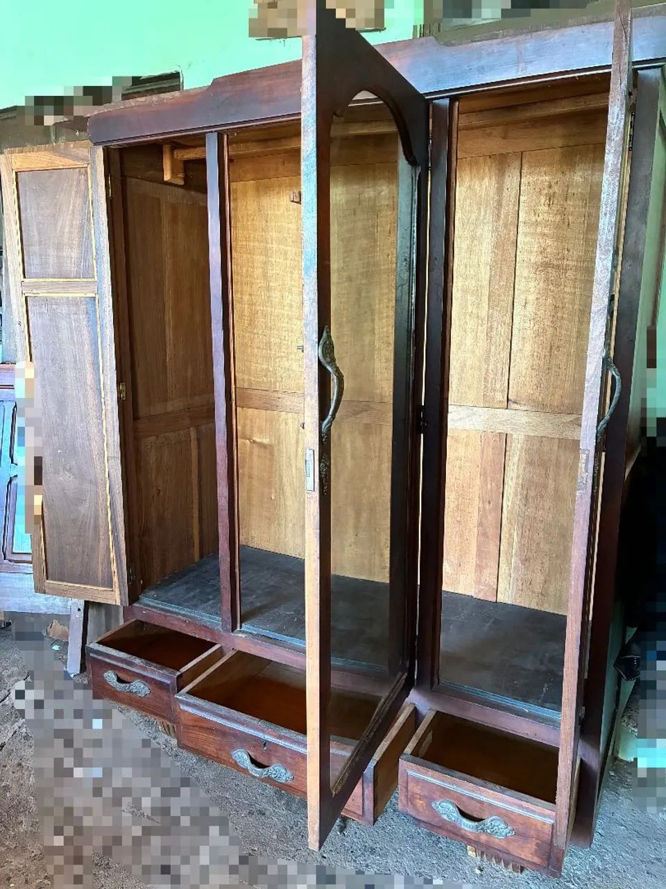 Guarda roupa + cama casal - Foto 2