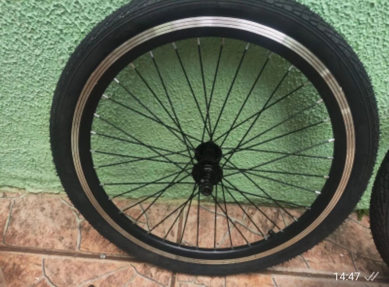 Par de rodas aro 20 completas  - Foto 3