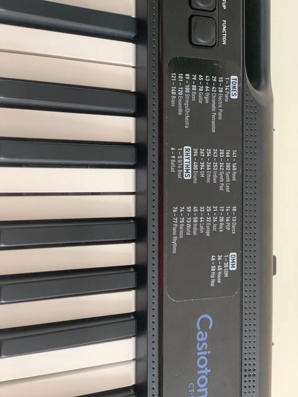 Vendo Teclado Casiotone