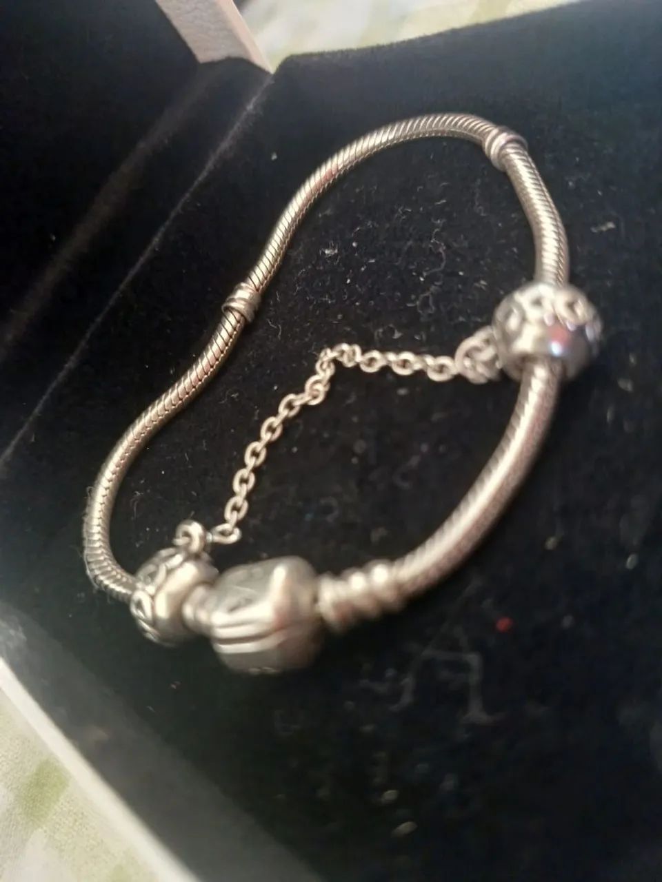 Pulseira Pandora 21cm original na caixa  - Foto 2