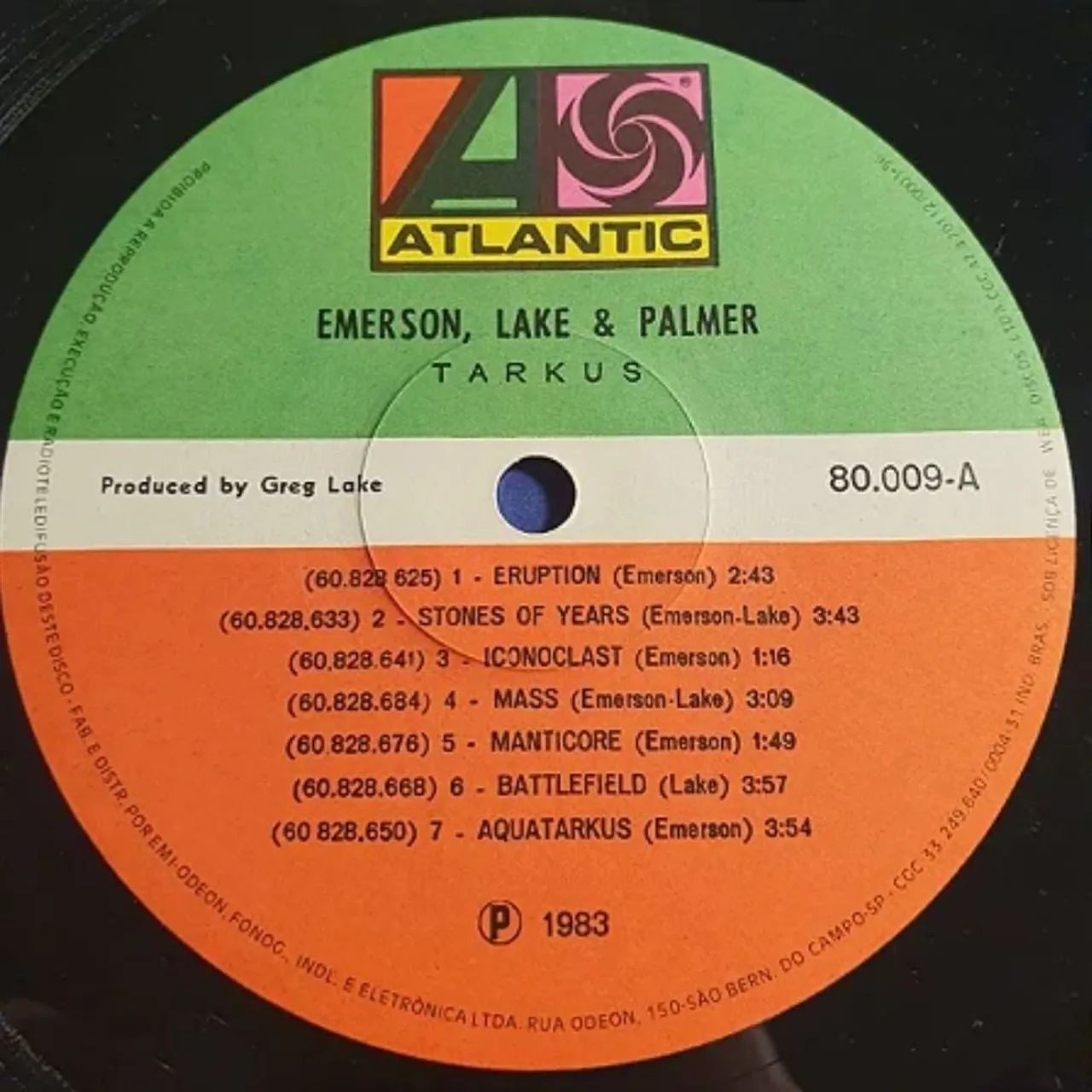 Disco de vinil Emerson, Lake & Palmer - Tarkus - Foto 3