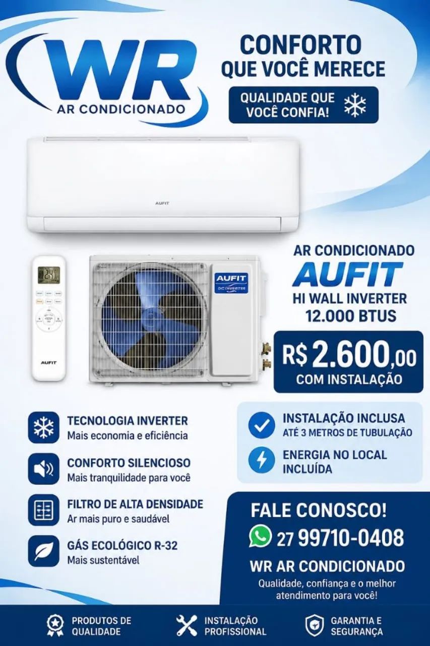 Wr ar-condicionado  - Foto 3