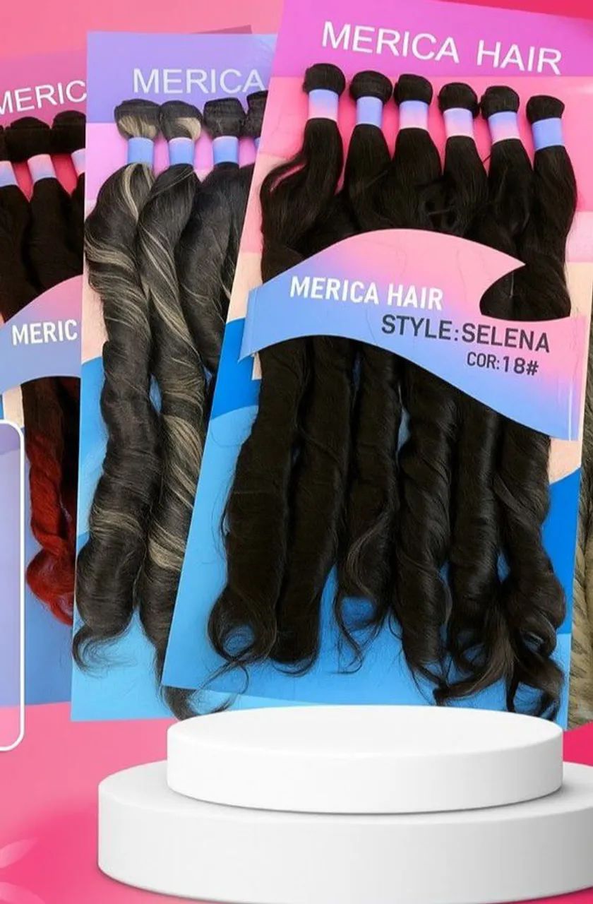 Cabelo Bio  orgânico ondulado Selena - Foto 3