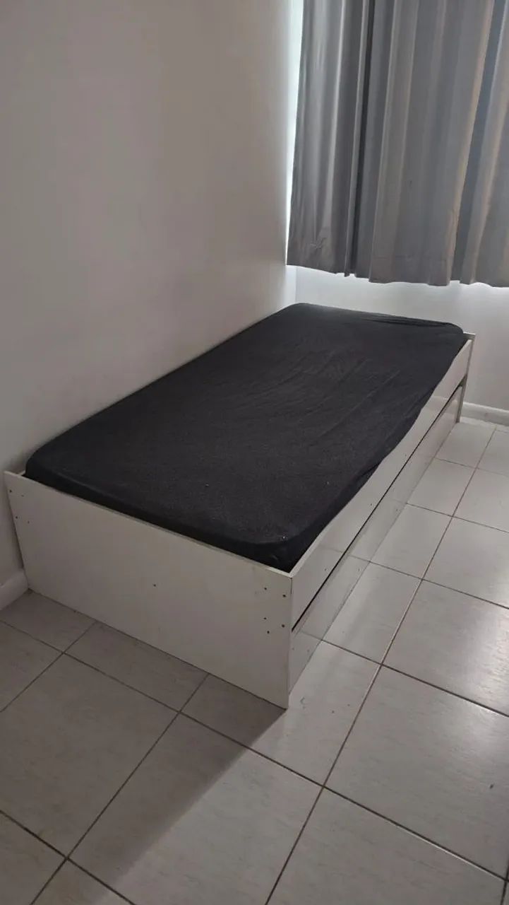 Cama de solteiro com bicama com colchão  - Foto 2