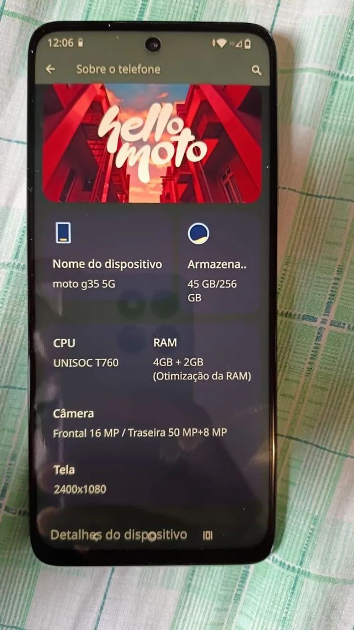 MOTOROLA MOTO G 35 - Foto 5