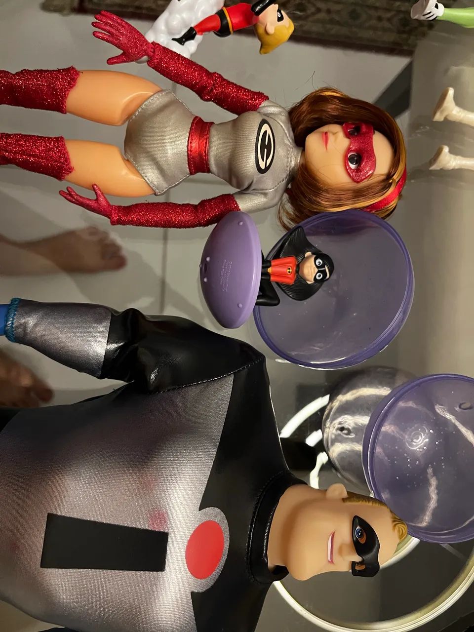 Bonecos os incríveis Disney pixar (lote) versão collector  - Foto 2