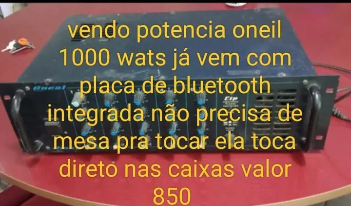 Caixa de som e potência oneil - Foto 3