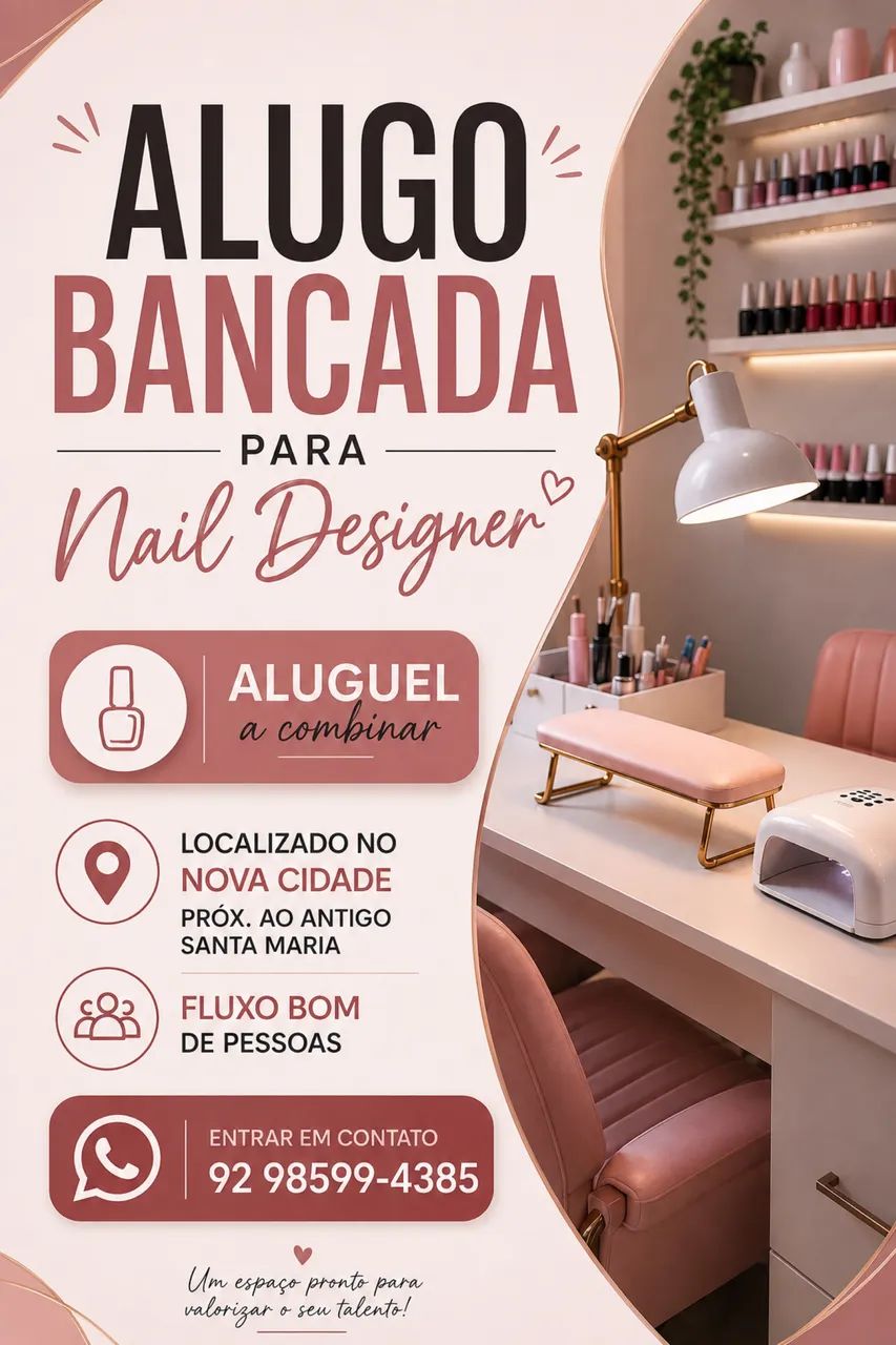 Bancada pra manicure 