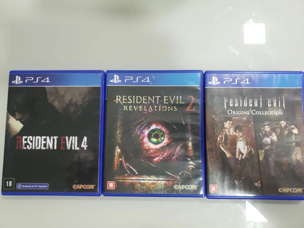 COLEÇÃO RESIDENT EVIL PS4