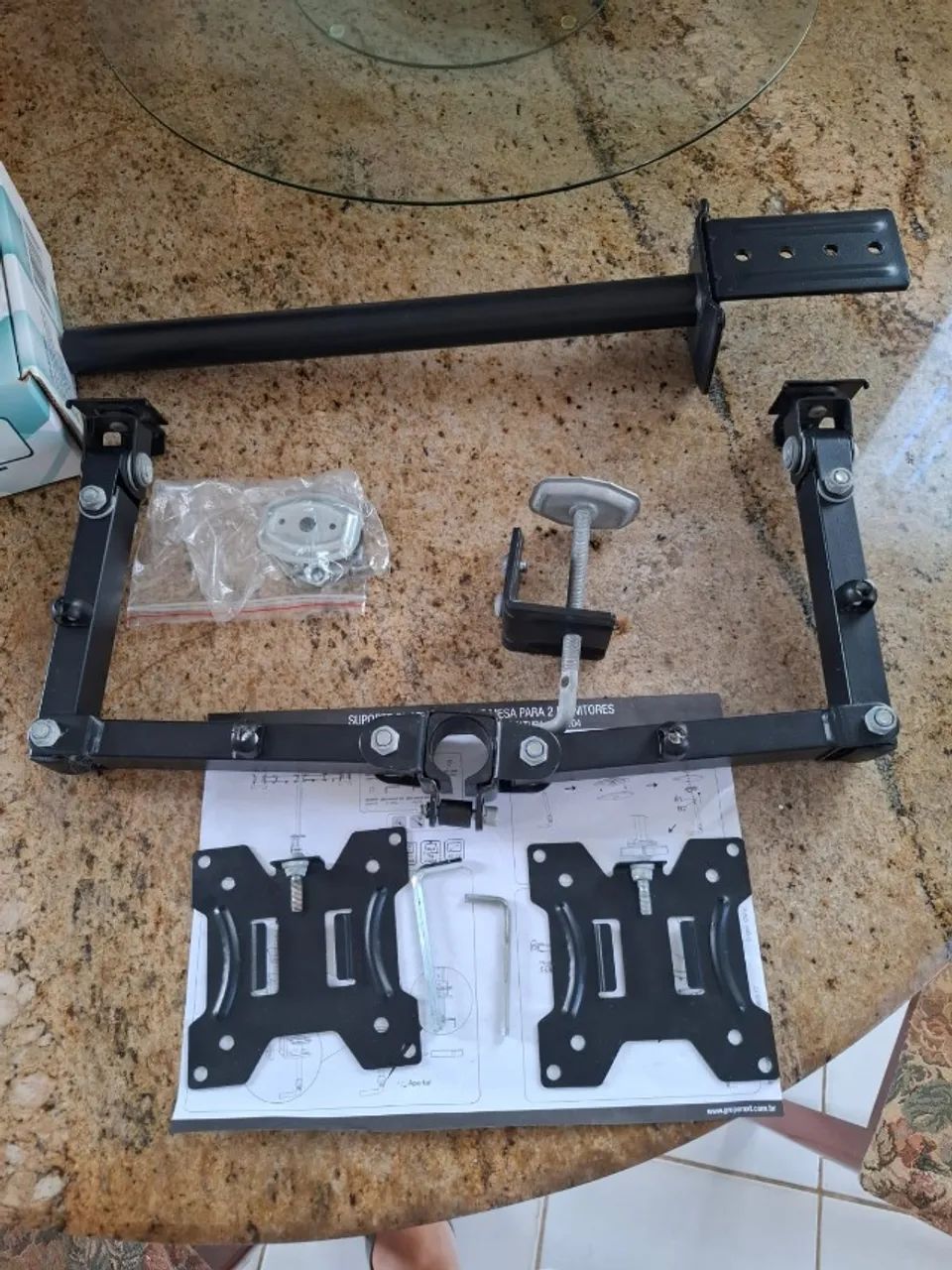 Suporte articulado para 2 monitores - Foto 5
