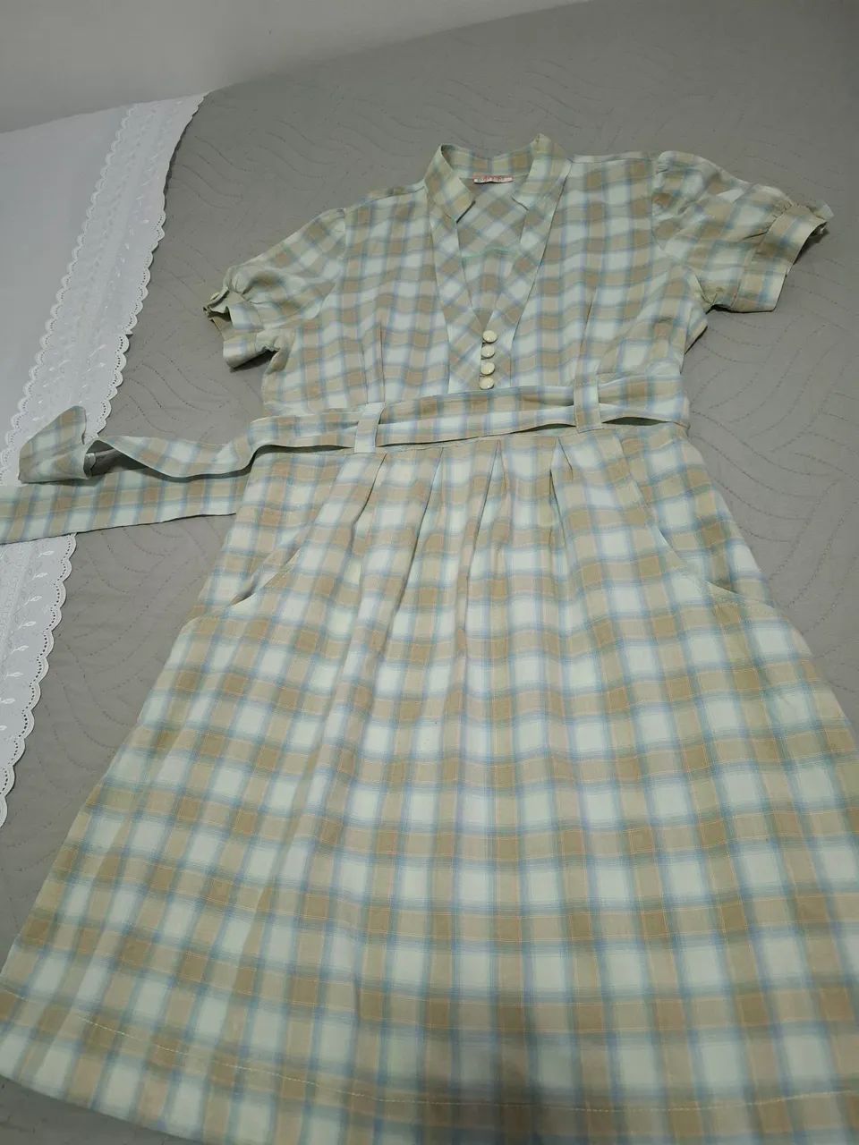 Vestido feminino xadrez  - Foto 2