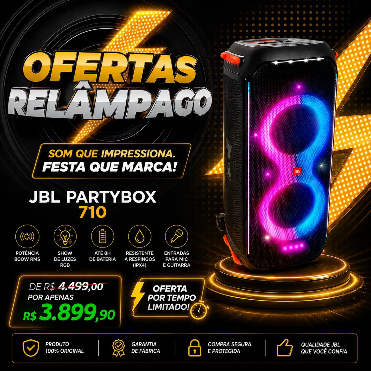 JBL Partybox 710 - Lacrada