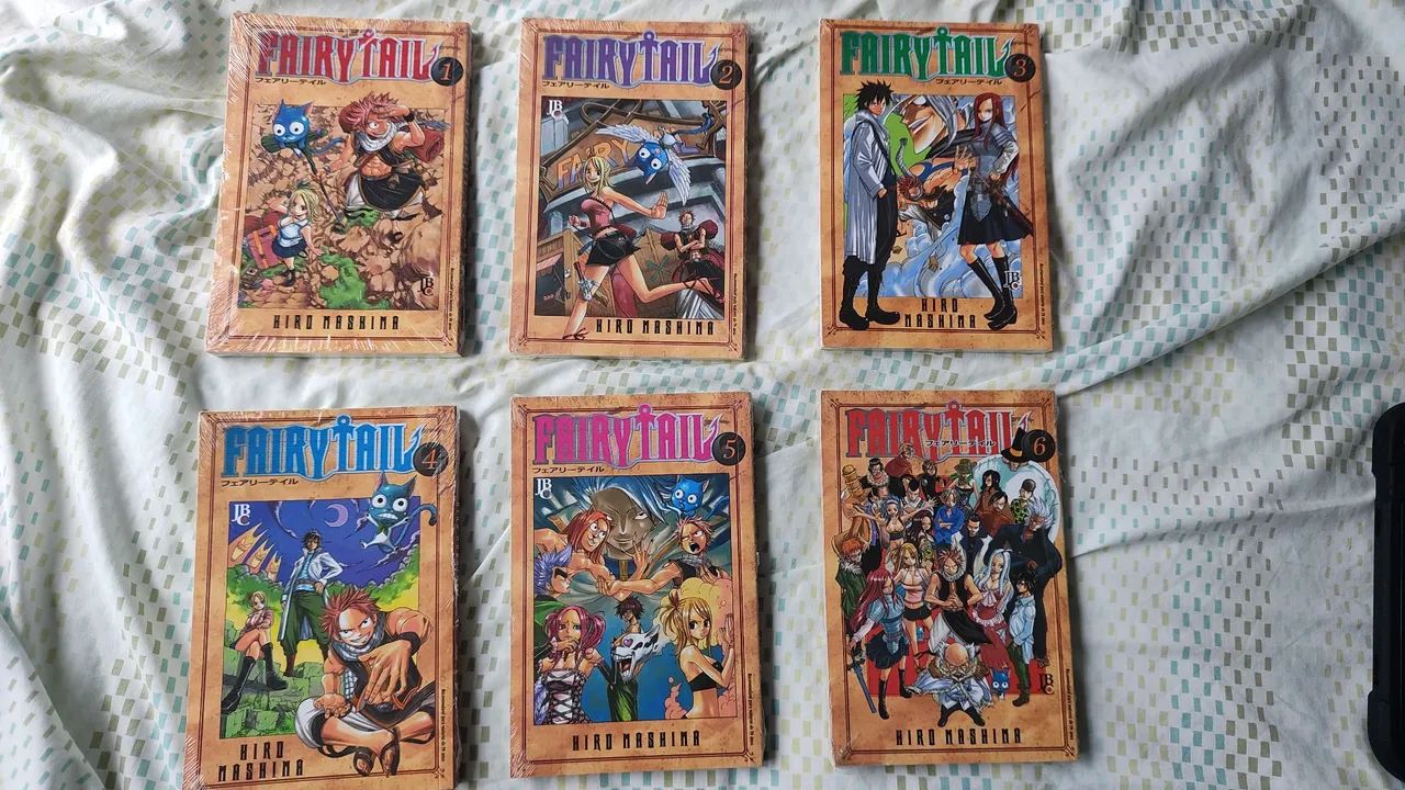 Fairy tail 1 ao 6