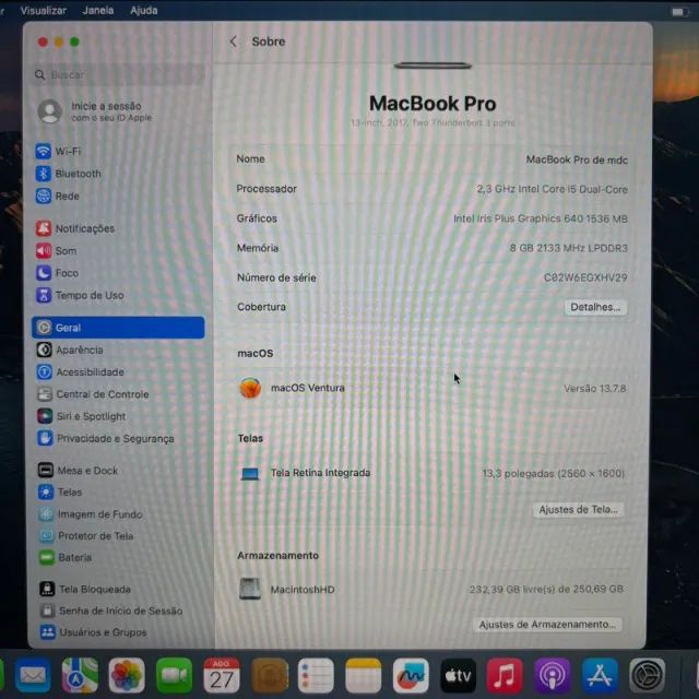 MacBook Pro 2017 - Foto 5