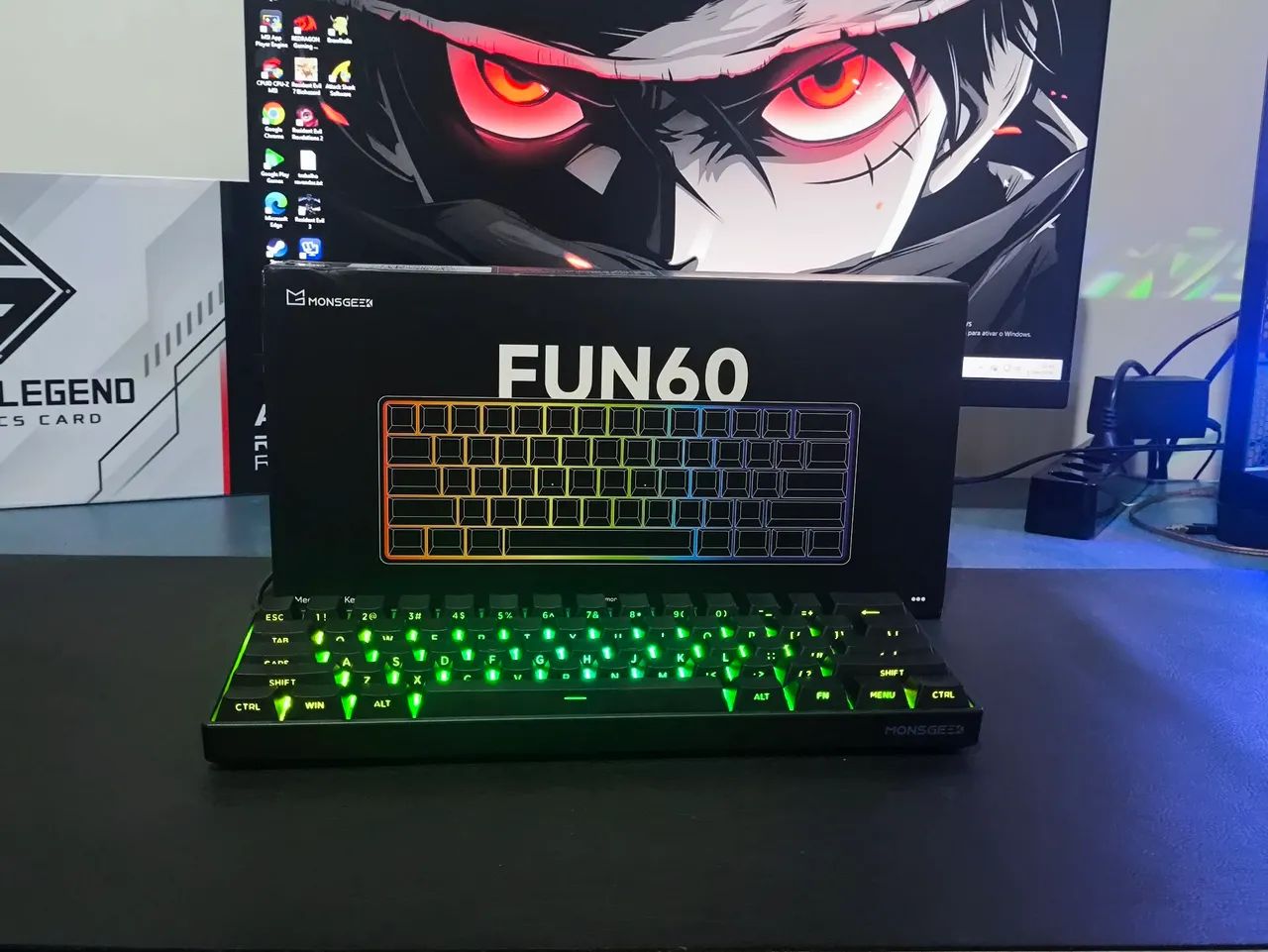 Teclado magnético FUN 60 PRO  - Foto 5